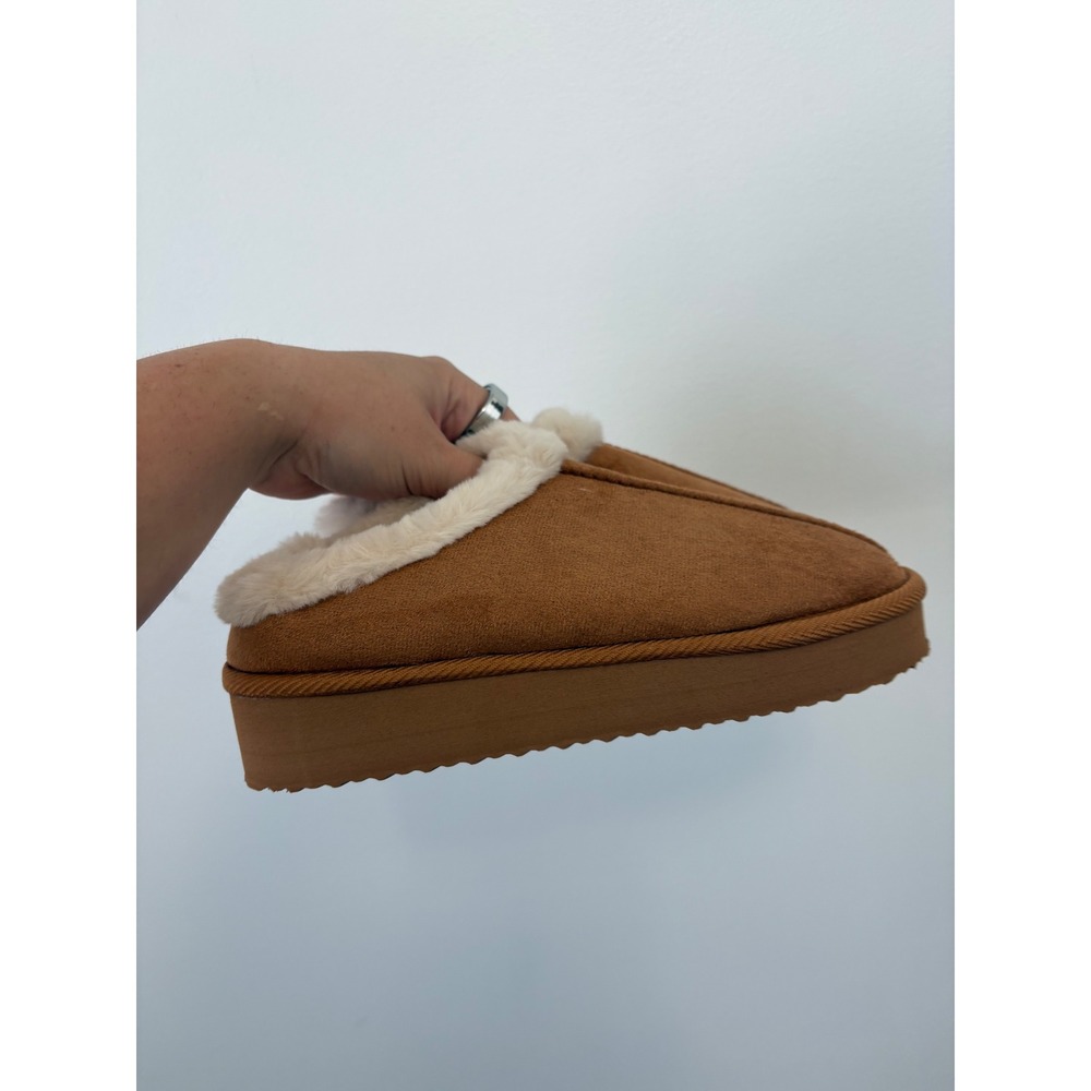 Womens Slippers – Brown – 5.5 - Picture 2 of 5
